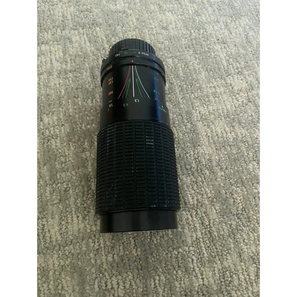 Sears Multicoated Auto Zoom 80-200mm f/4.0 Canon FD Mount Very Good Clear Glass